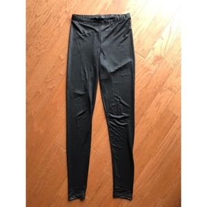 Top Shop Pleather Leggings